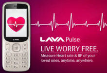 Фото - Lava Pulse стал первым в мире кнопочным телефоном с датчиком ЧСС и кровяного давления