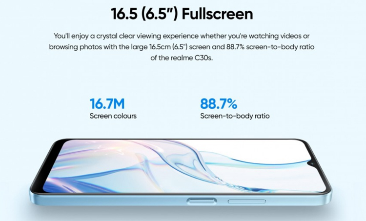 Фото - Realme скоро выпустит смартфон C30S с батареей на 5000 мА·ч и плоскими гранями