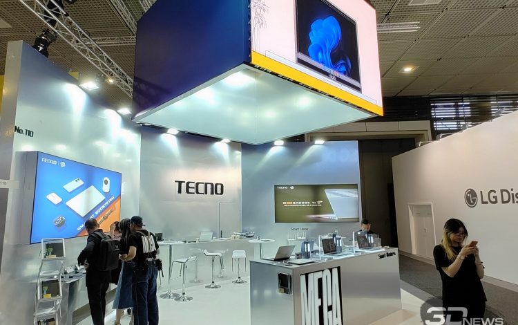 Фото - TECNO представила на IFA 2022 свой первый ноутбук MEGABOOK T1 и не только